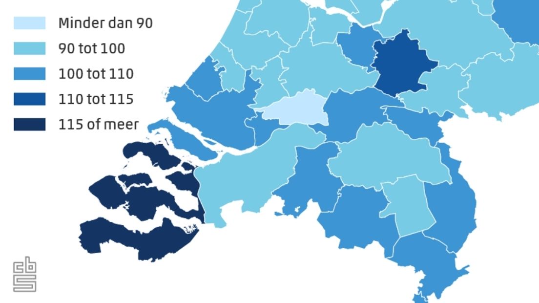 Zeeland heeft de hoogste uitstroom uit de bijstand van Nederland