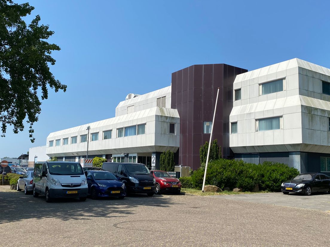 Het pand aan de Boyleweg in Spijkenisse