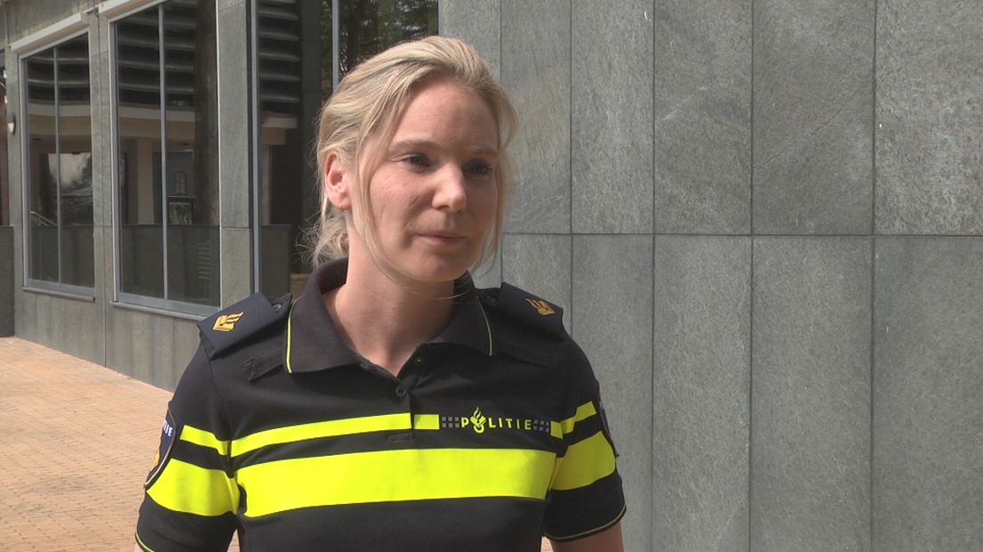 Politiewoordvoerder Anne Kok