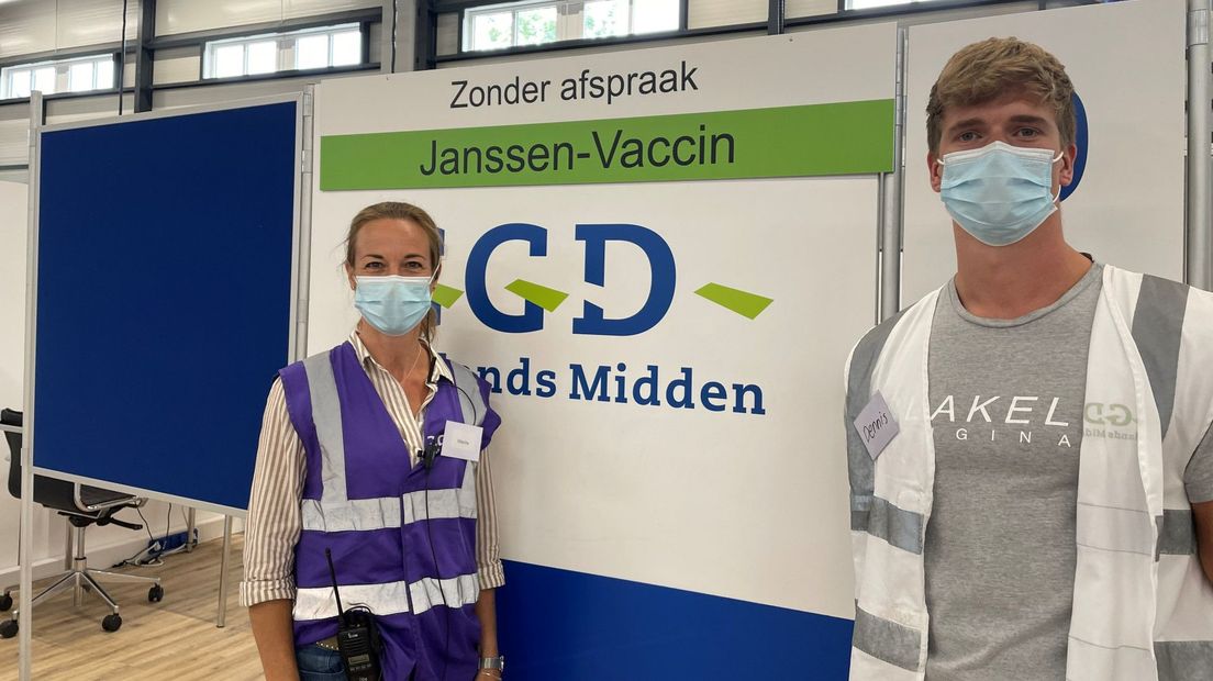 Medewerkers priklokatie GGD Hollands Midden Gouda