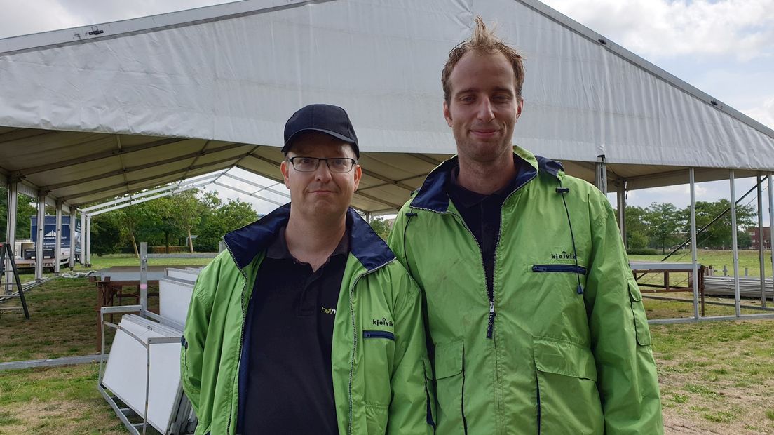 Vrijwilligers Henrie en Maarten van Huttendorp Stadshagen