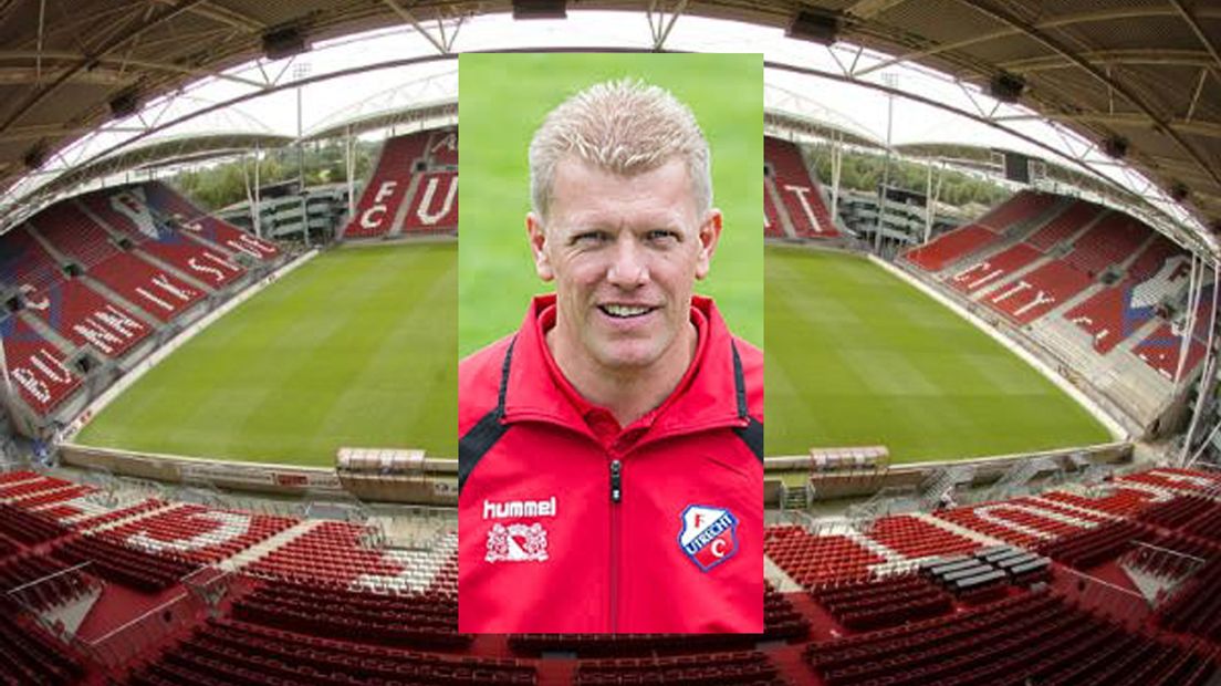 Jong FC Utrecht-trainer Robin Pronk