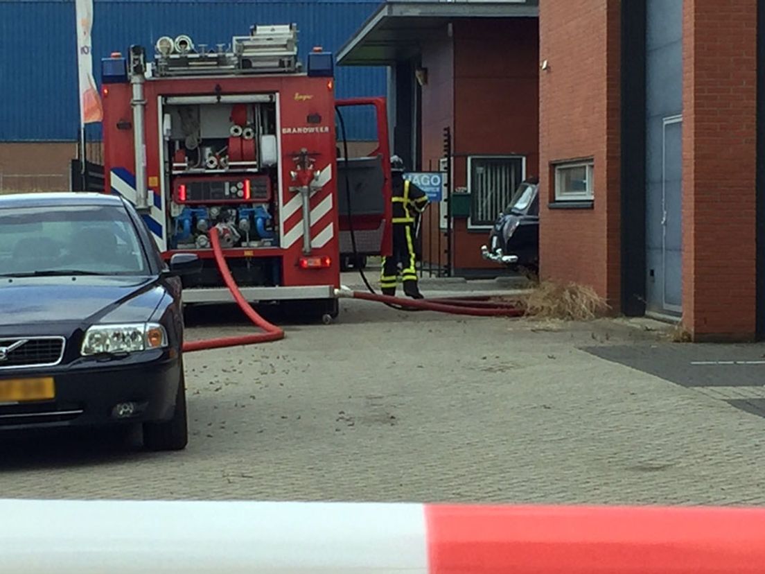 Op het moment van de explosie renden drie mannen weg.