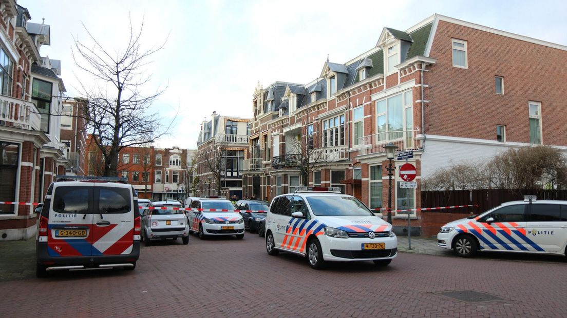 Politie doet onderzoek Wattstraat