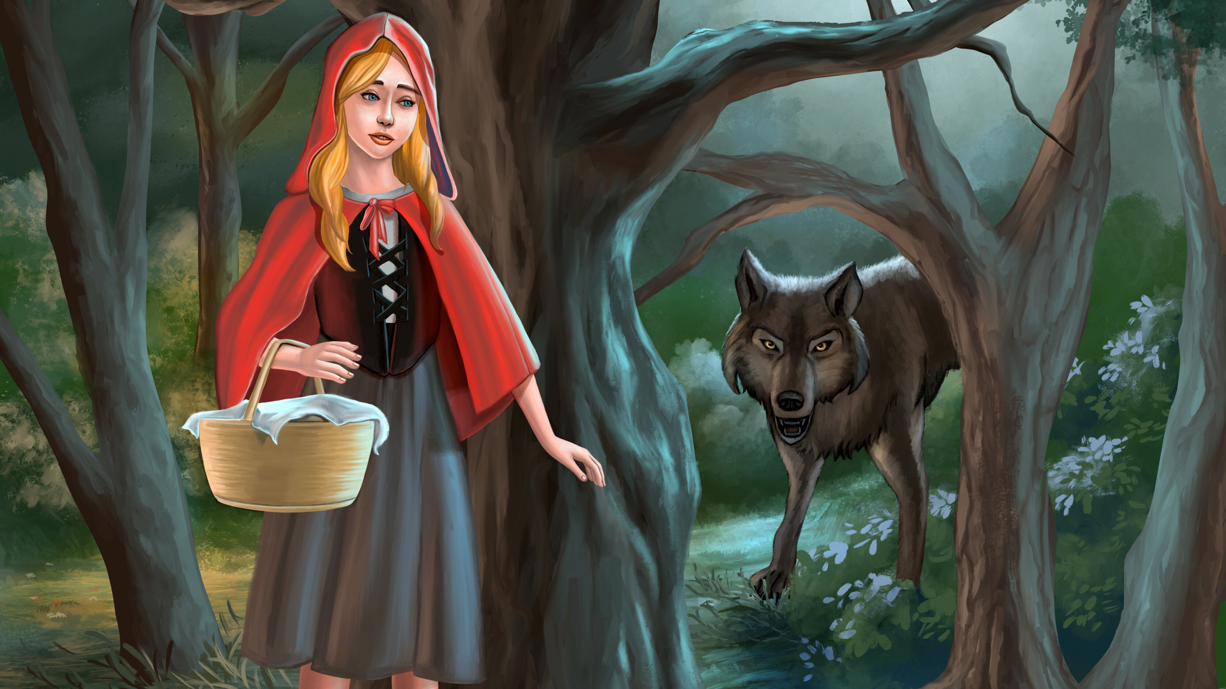 De wolf yn Readkapke