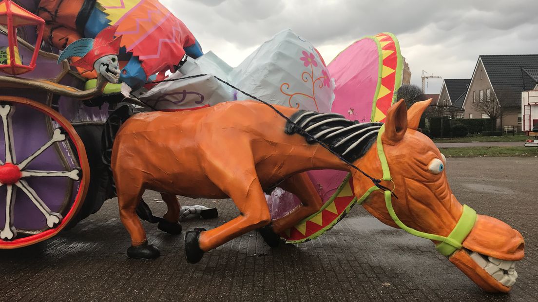 't Stielelzwien denkt dat Rosenmontag 'gewoon' doorgaat (Rechten: Aaldert Oosterhuis)