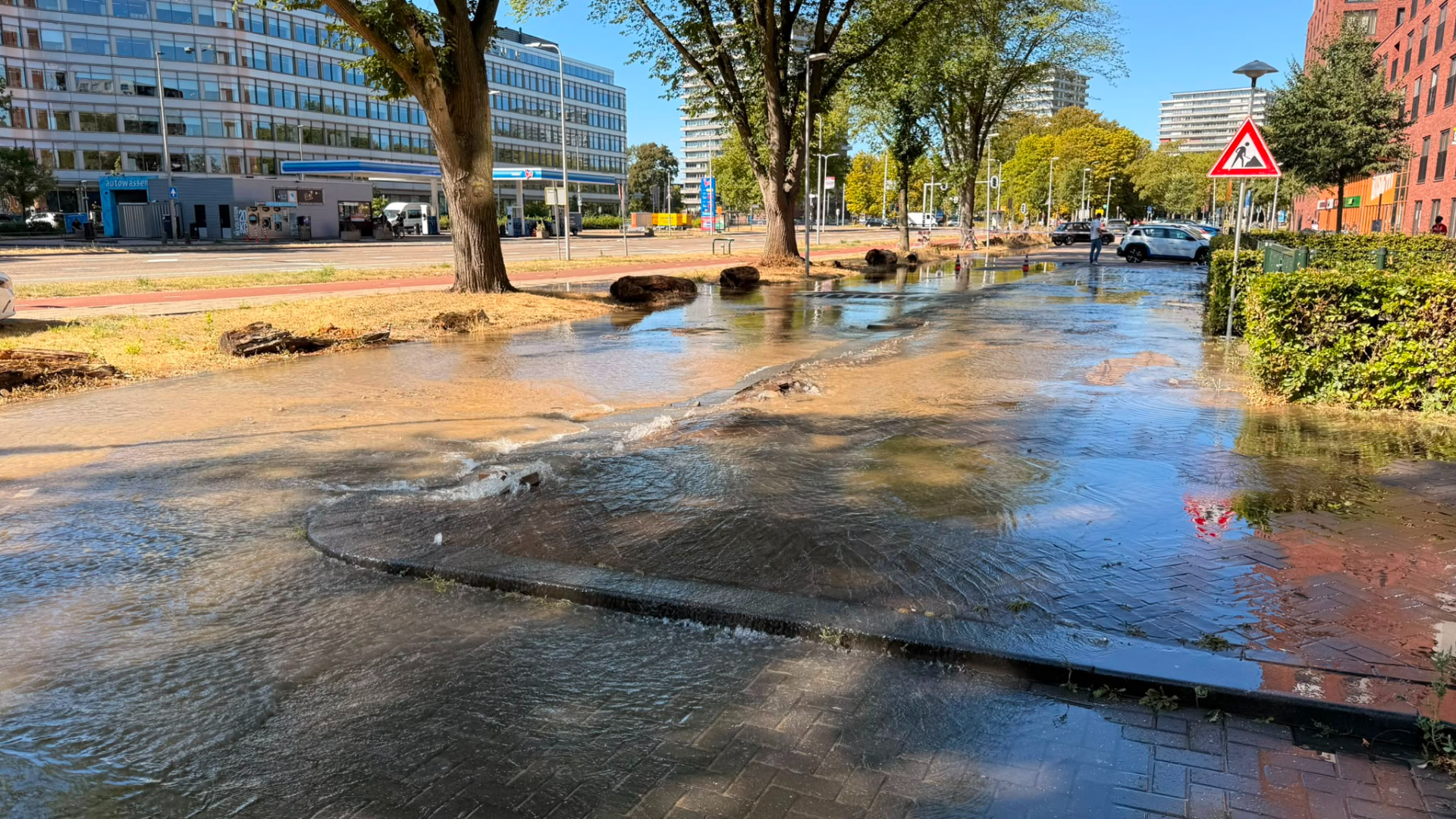 Meer dan 200 huishoudens zonder water door lek in waterleiding
