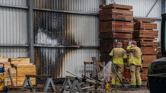 Brand bij bedrijf in Lopik snel geblust Nieuws