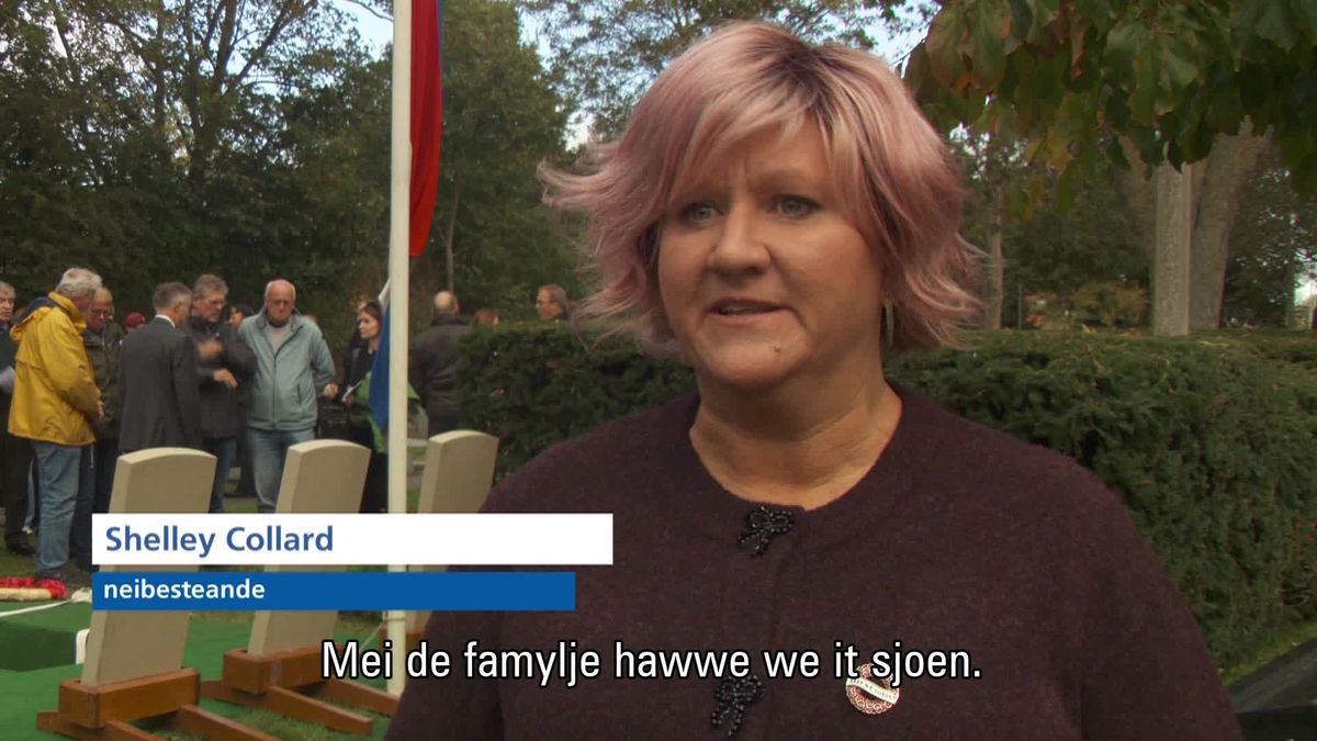 Bijna 80 jaar na hun dood vinden drie Britten een laatste rustplaats in Workum