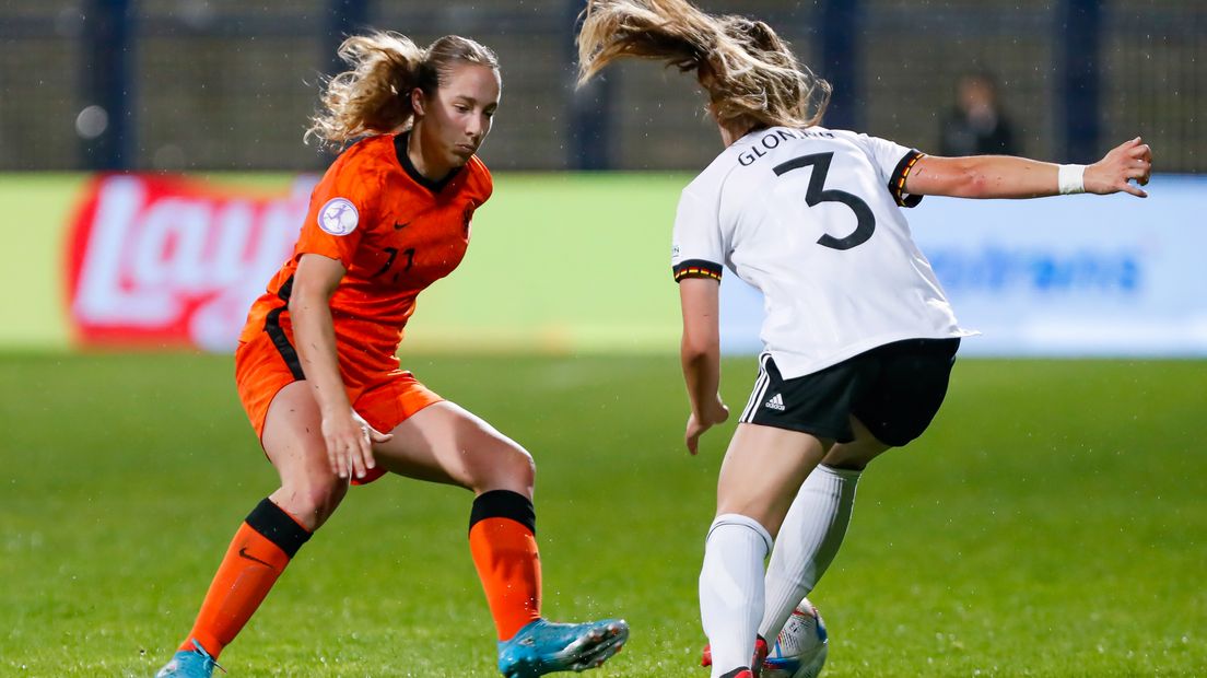 voetbal Danique Tolhoek Nederland Duitsland