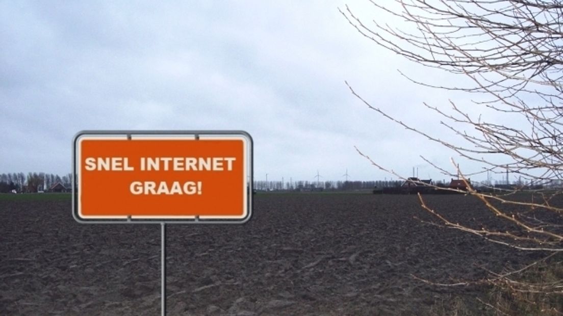 Bord: Snel internet, graag!