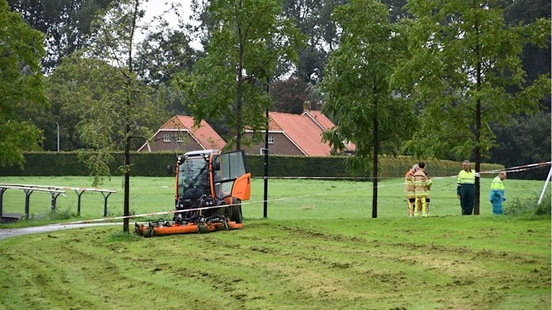 Bij het ongeluk met een grasmaaier in Kampen kwam een zesjarig meisje om het leven