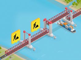 Animatie: zo ziet de opknapbeurt van de Spijkenisserbrug eruit