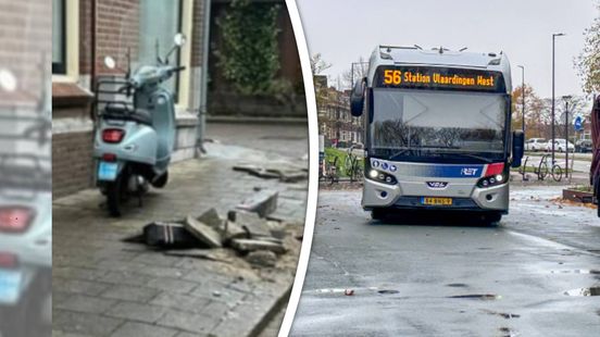 RET ontslaat chauffeur die voor ravage zorgt met nachtbus in te smalle straat
