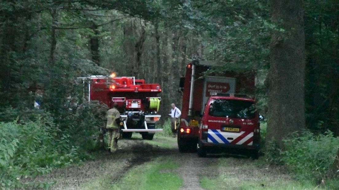 Grote natuurbrand bij Enschede