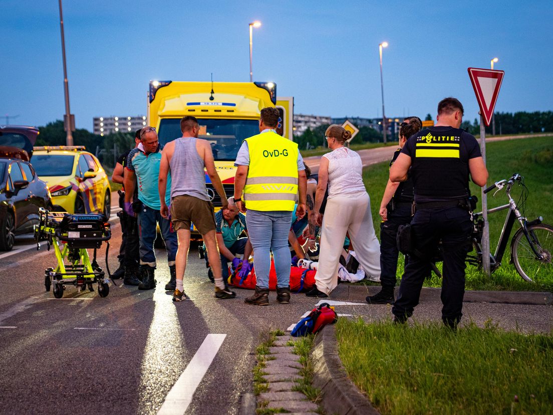 Het slachtoffer was slecht aanspreekbaar.