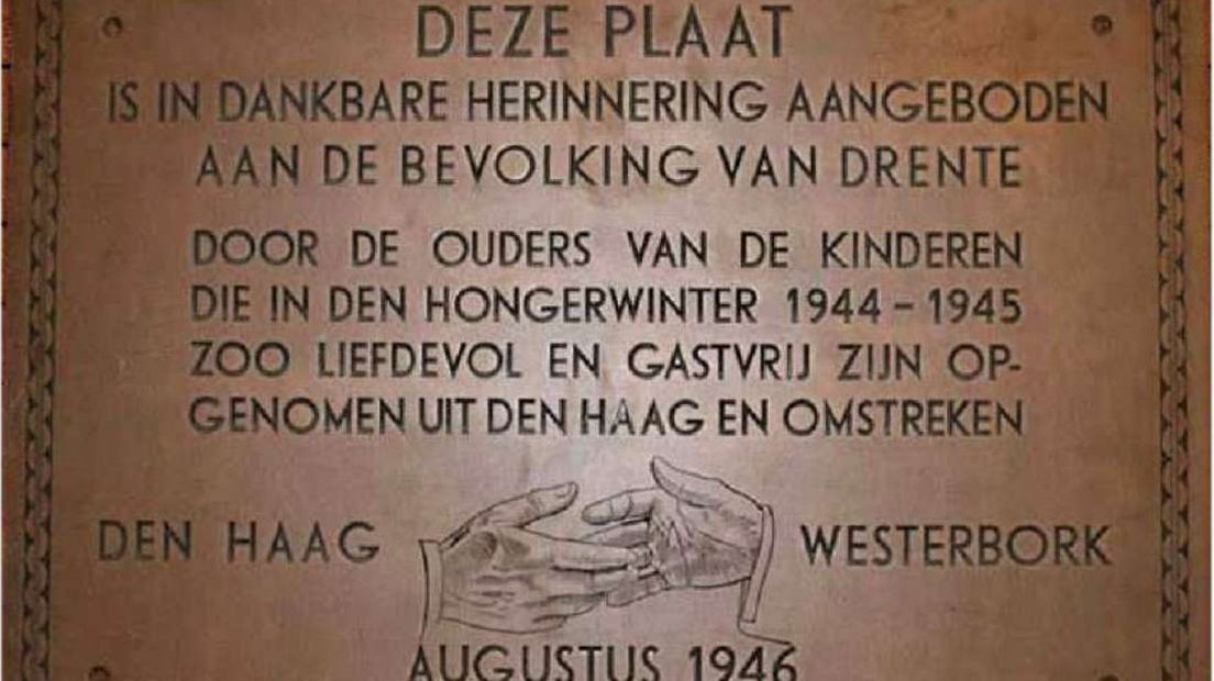 De gedenkplaat is spoorloos verdwenen