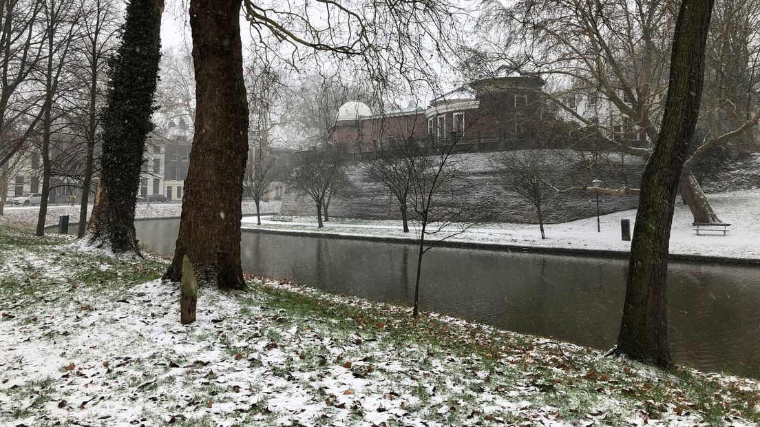 Sterrenwacht in de sneeuw