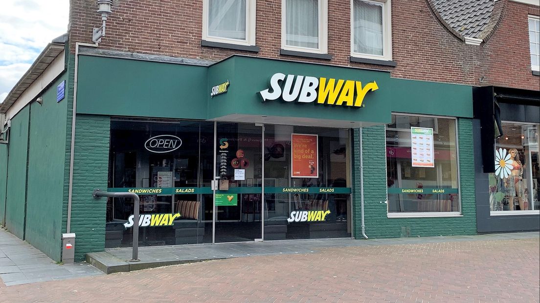 Vier Overijsselse Subway-vestigingen dicht, waaronder deze in Hardenberg