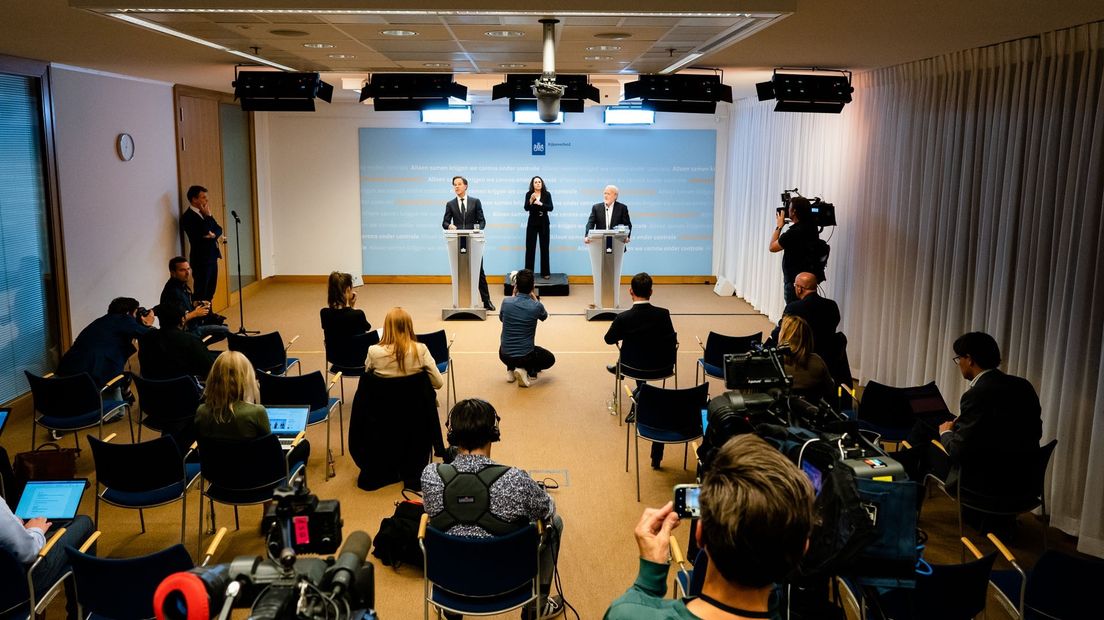 De persconferentie van dinsdagavond