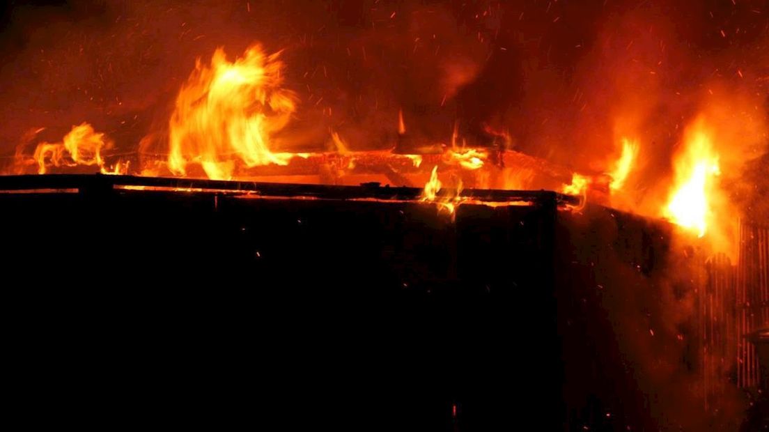 Schuurtje afgebrand