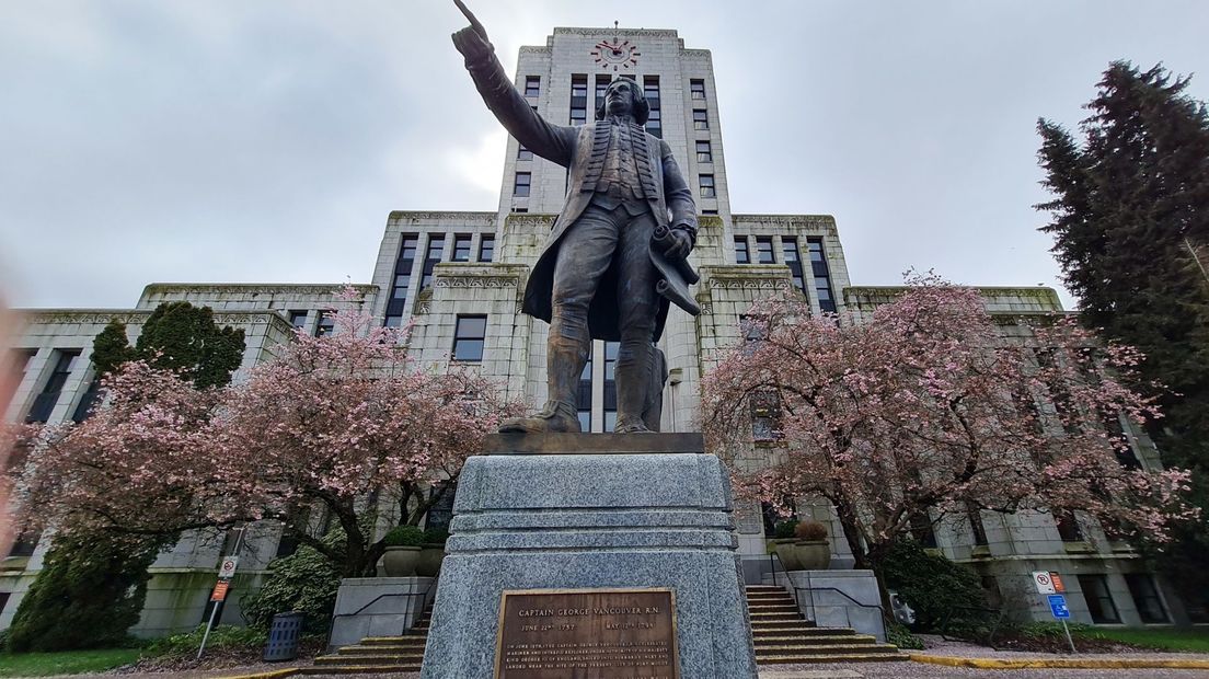 Standbeeld van George Vancouver