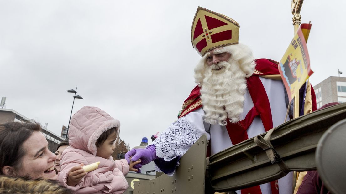 De intocht van Sinterklaas in Rijswijk in 2021