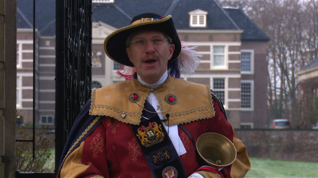 Al 19 jaar is René Coupée stadsomroeper.