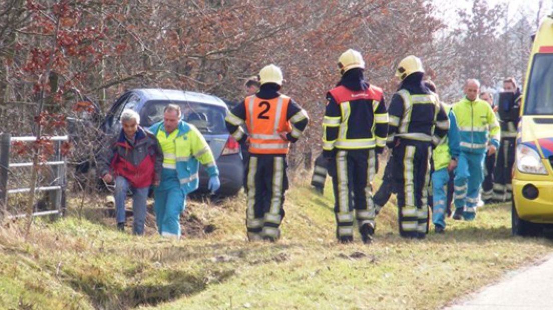 Drie gewonden bij ongeval Bennekom