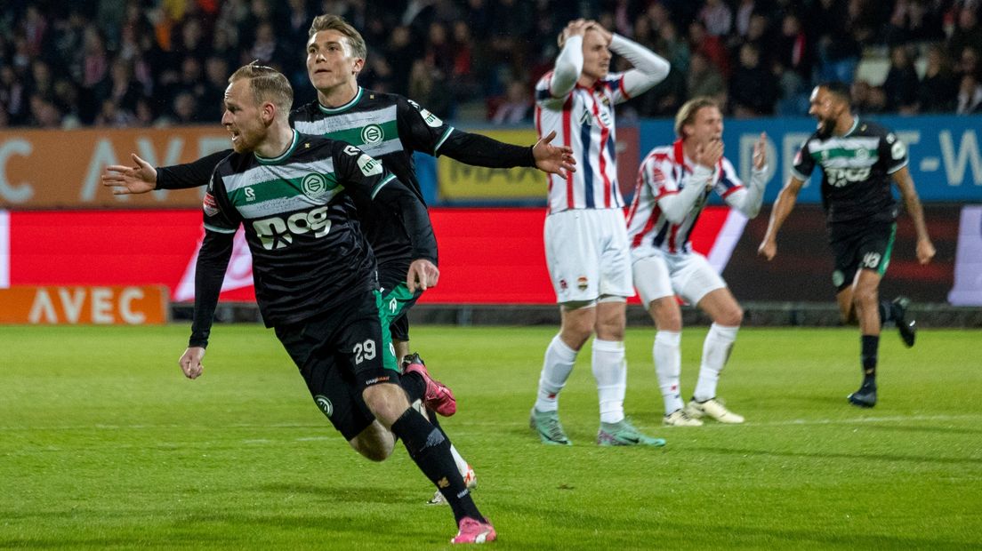 FC Groningen speelt gelijk tegen Willem II, promotie nog steeds in zicht