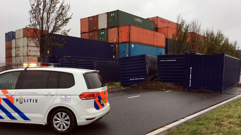 Honderden Schademeldingen Door Storm In Regio - Rijnmond