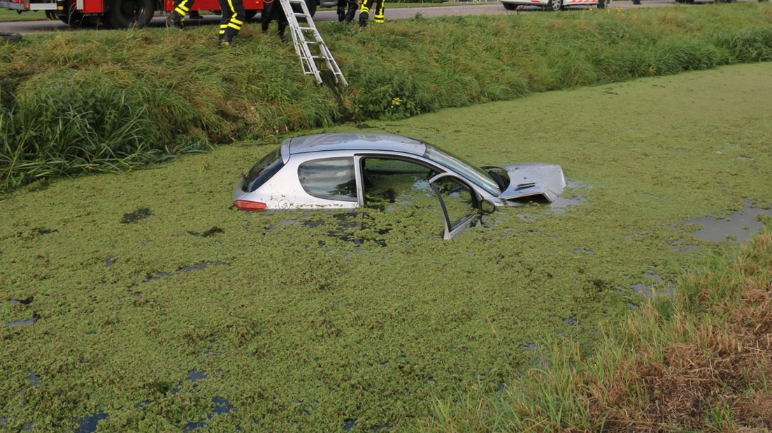 De bestuurder zou gevlucht zijn