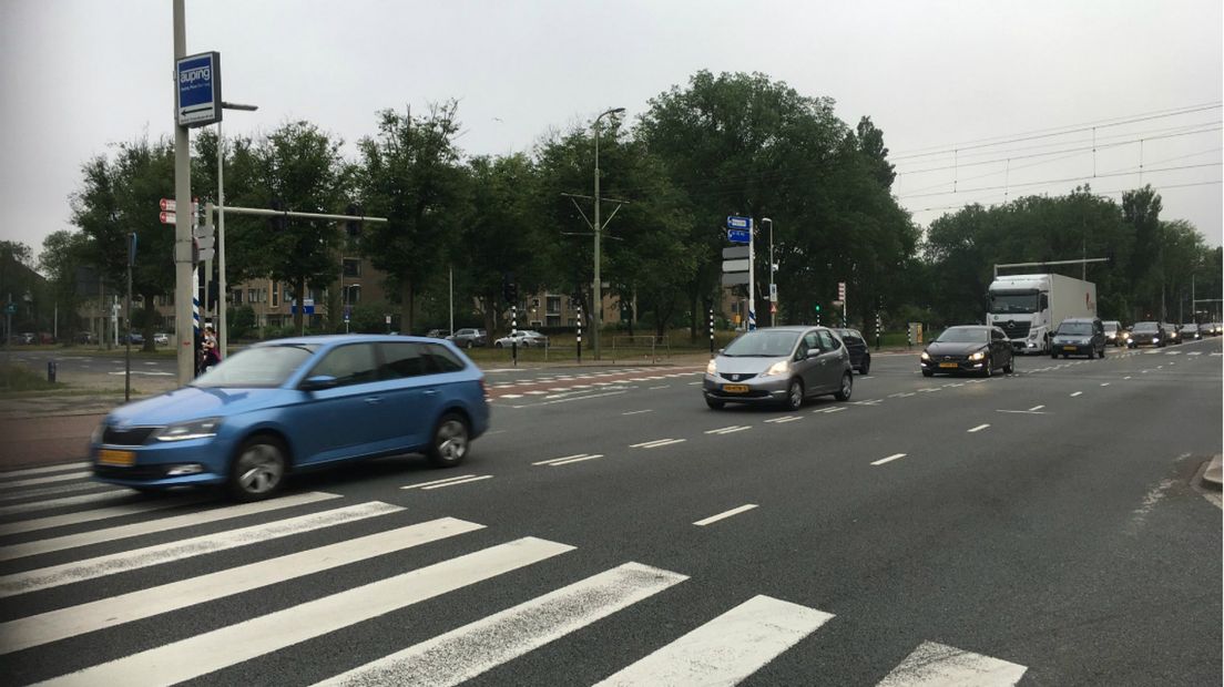 Volgens bewoners wordt er veel te hard gereden op de Stadhouderslaan