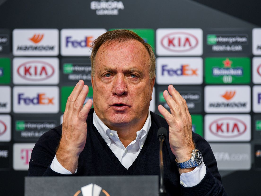 Dick Advocaat na Dinamo Zagreb-Feyenoord (Bron: VK Sportphoto - Yannick Verhoeven)