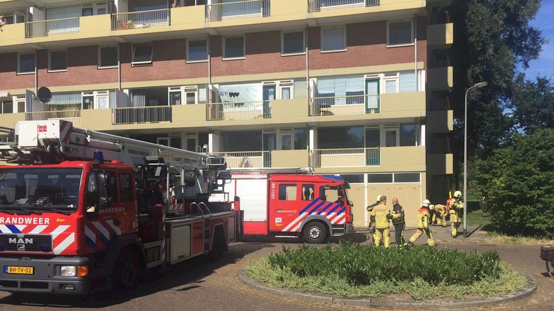 Droger vat vlam in flat in Hengelo
