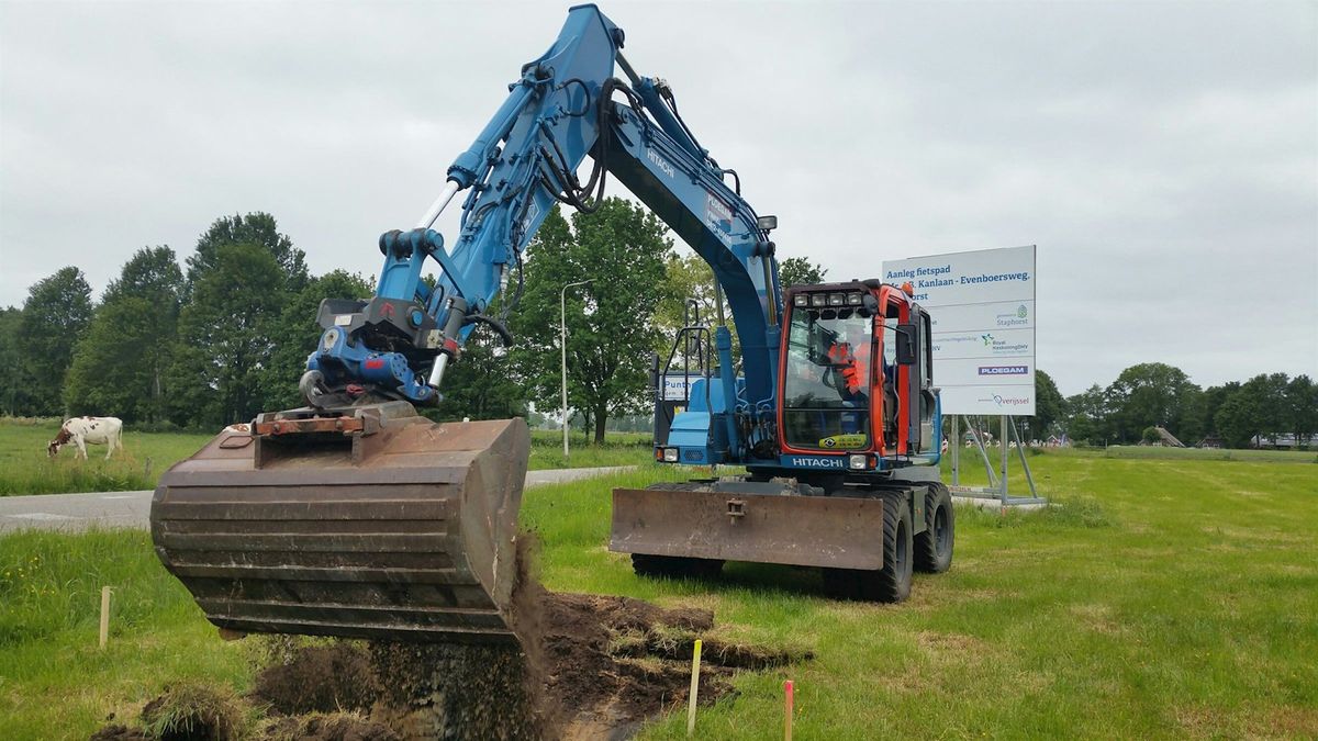 Aanleg fietspad Kanlaan Punthorst vertraagd door discussie over extra werk