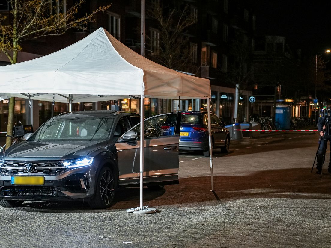 Politie doet onderzoek na schietpartij in Kralingen.