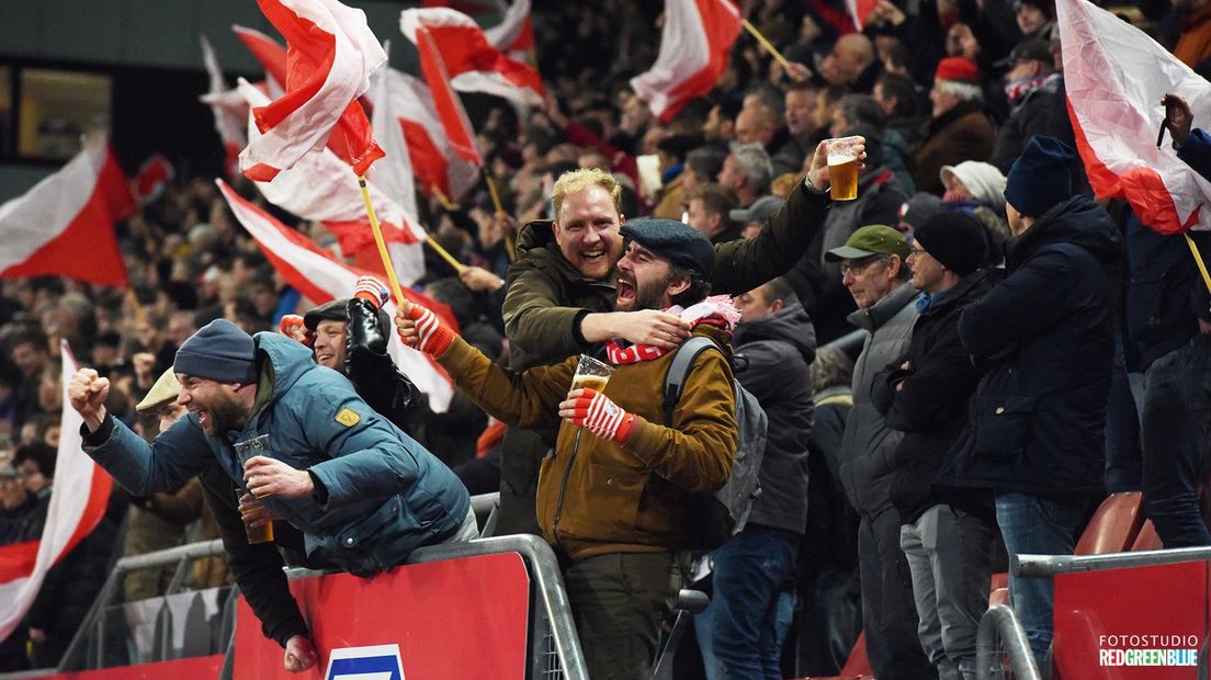 FC Utrecht viert het bereiken van de finale
