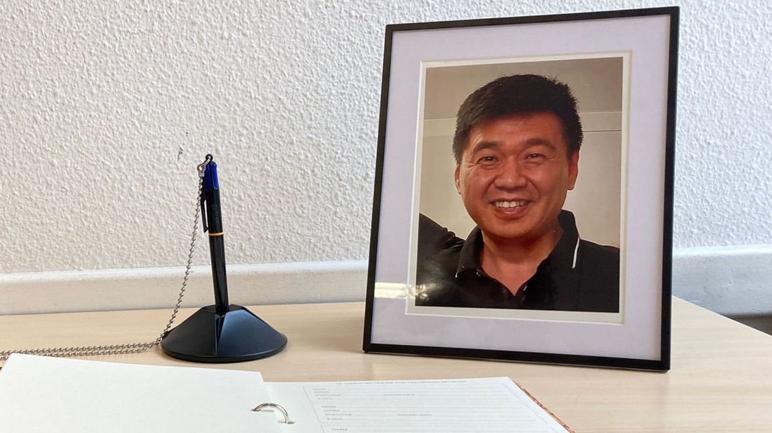 In wijkcentrum Bokkefort was destijds een condoleanceregister voor You Wei Chen