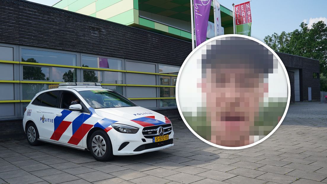 De school stond een dag lang onder politiebewaking.