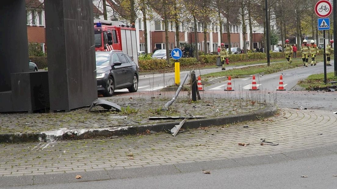Auto gelanceerd in Deventer