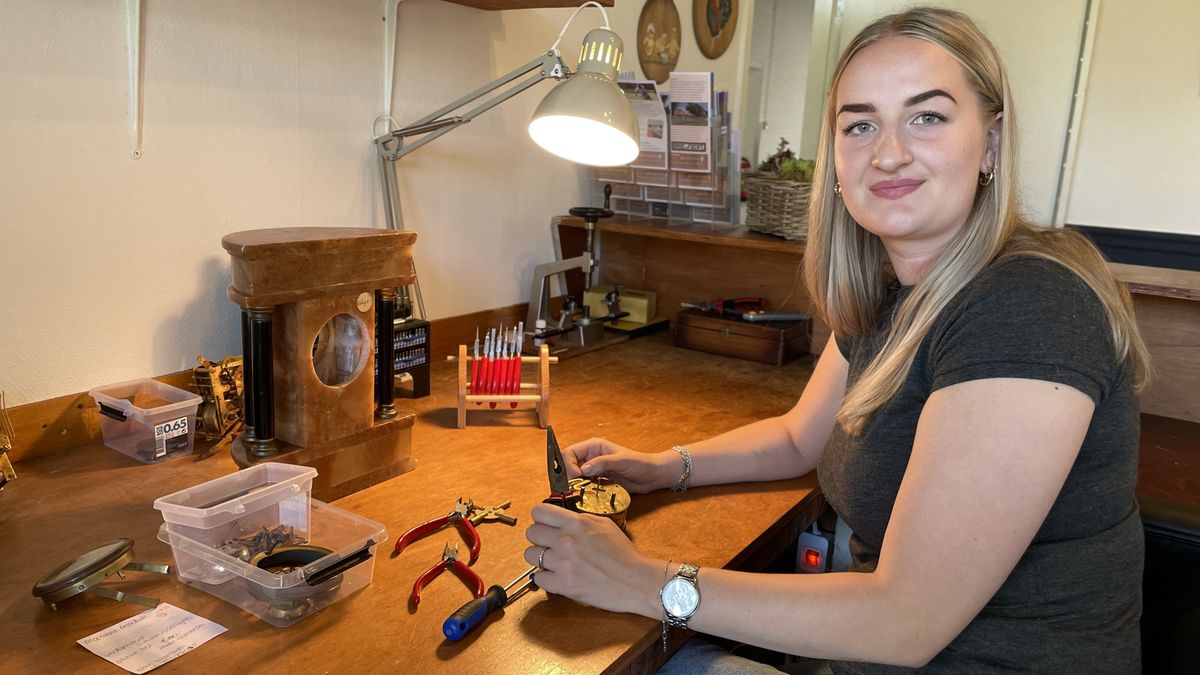 22-jarige klokkenmaker: 'Ik denk dat ik de jongste ben in Europa'