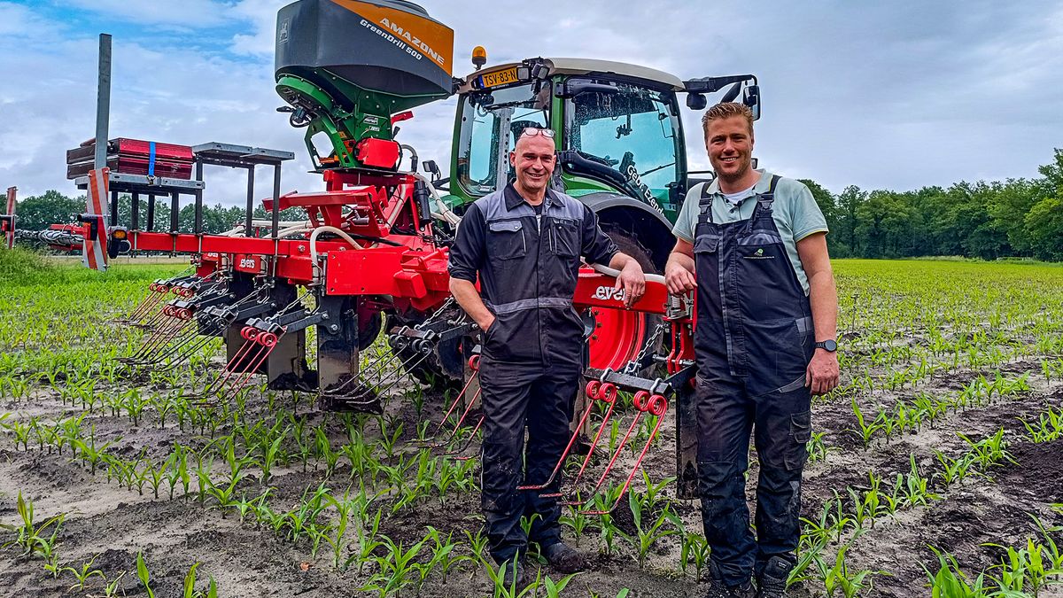Boeren uit Bornerbroek bouwen unieke machine: “Dit is de enige in Nederland”