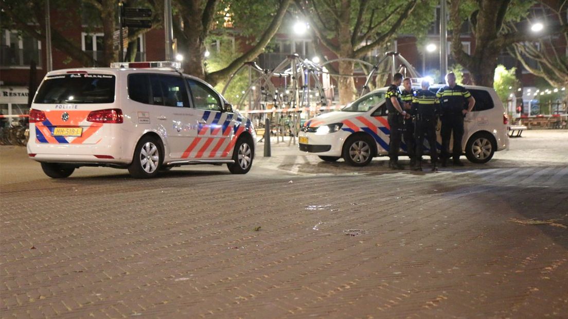 Steekpartij in de Sint Jacobstraat in Den Haag