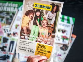 Zeeman bezorgt per ongeluk Spaanse reclamefolder in Den Haag