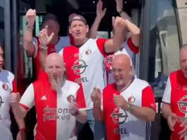 De zingende buschauffeurs gaan voor een nieuwe viral-hit voor Feyenoord: 'Het is toch je cluppie'