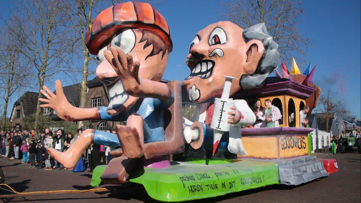 Nagenieten: bekijk hier de foto's van de carnavalsoptocht in Heeten