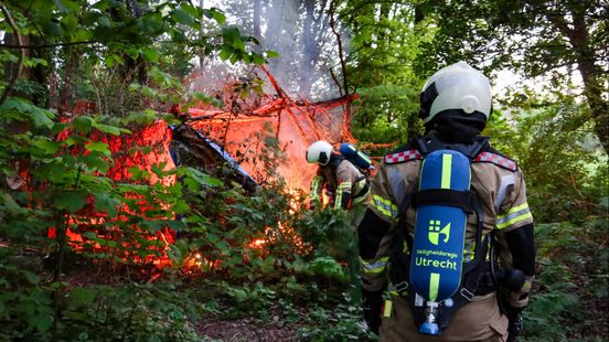 Hutje in brand in Maarssen Home