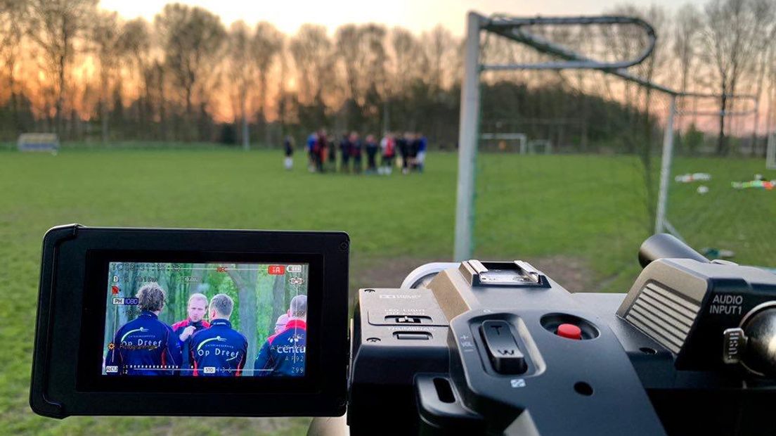 Staat de camera van clubwatcher wekelijks bij jou langs de lijn? (Rechten: RTV Drenthe)