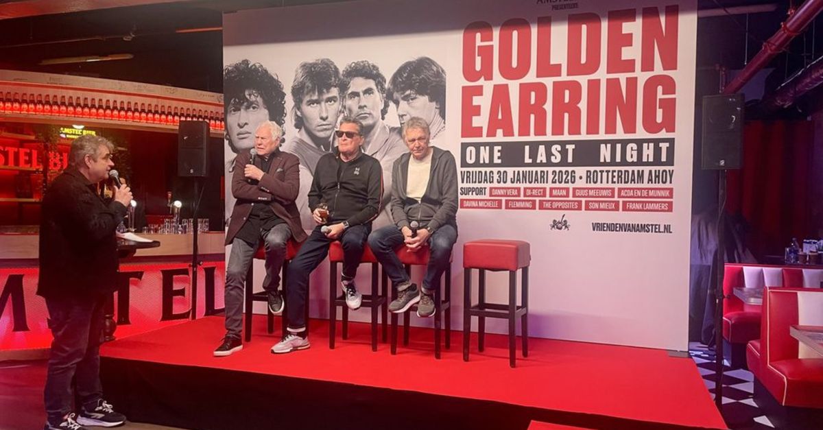 Golden Earring treedt nog één keer op tijdens afscheidsconcert in ...